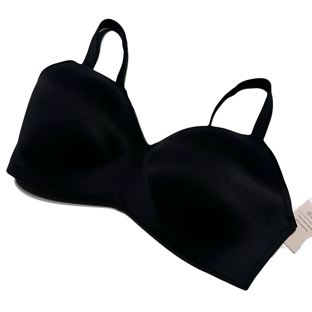 Auden Bra Lightly Lined WireFree Women’s  40DD Smooth Convertible Straps NWT